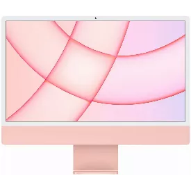 23.5" Моноблок Apple iMac 24" 2021 (MGPN3LL/A), 8/512 ГБ, розовый